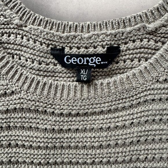 NWT George Crochet Tank Top in Olive Green XL and XXL Sizes Available - Picture 6 of 6